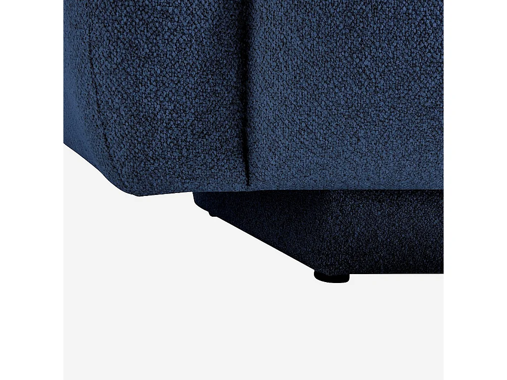 Habitat - Canapé 2 places en tissu texturé - Bleu marine - Design by Federica Francini - Austin