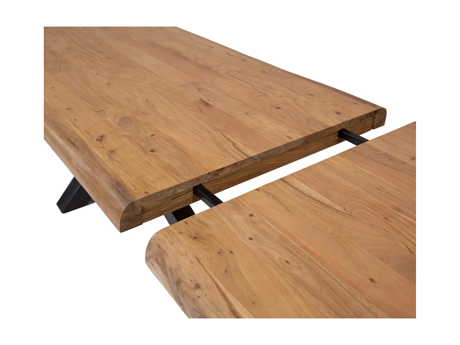 Table à manger extensible bois massif 200/300 cm MELBOURNE