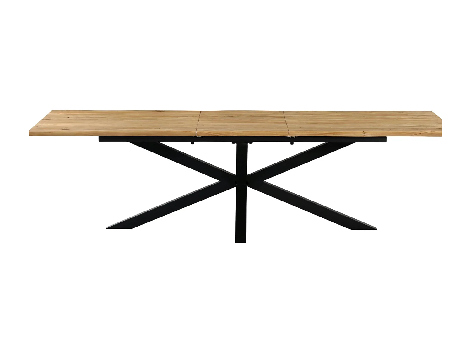 Table à manger extensible bois massif 220/280 cm MELBOURNE