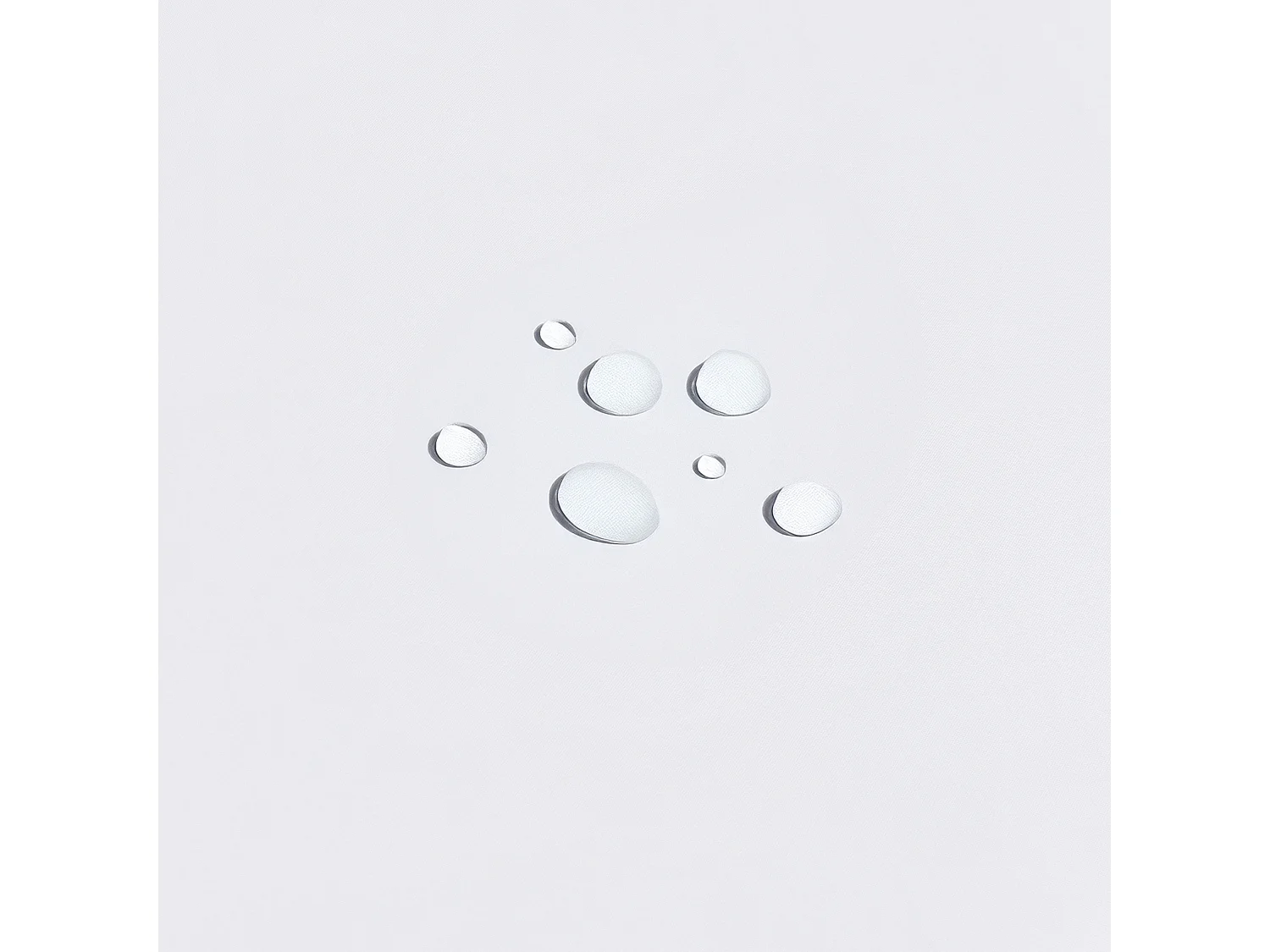 Parasol de jardin 258 cm MURASA Blanc