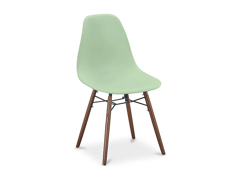 Sedie da Pranzo - Design Scandinavo - Gambe in Legno Scuro - Skögur