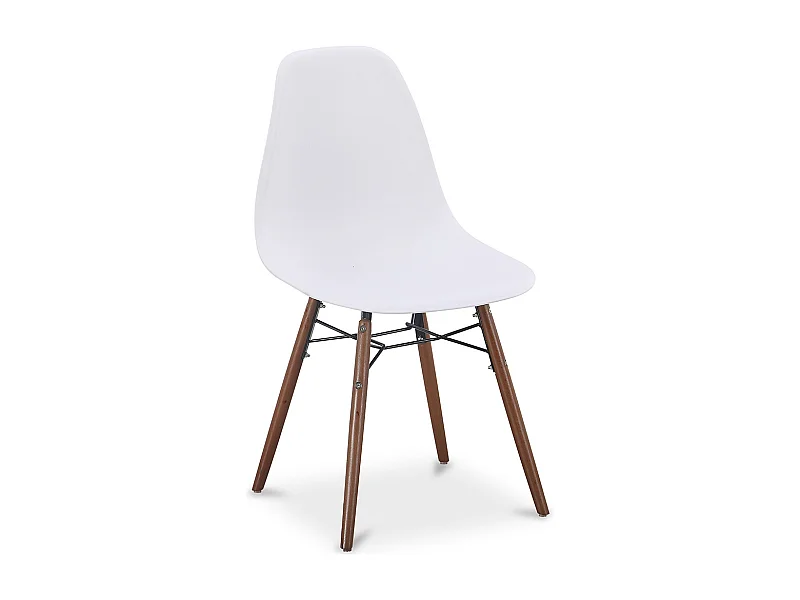 Sedie da Pranzo - Design Scandinavo - Gambe in Legno Scuro - Skögur