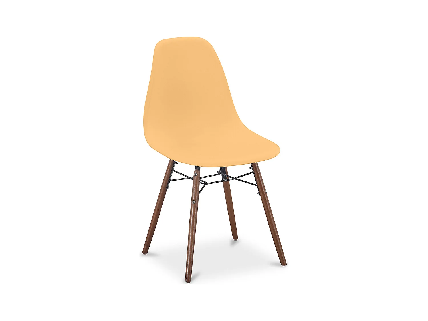 Esszimmerstühle - Skandinavisches Design - Dunkle Holzbeine - Skögur