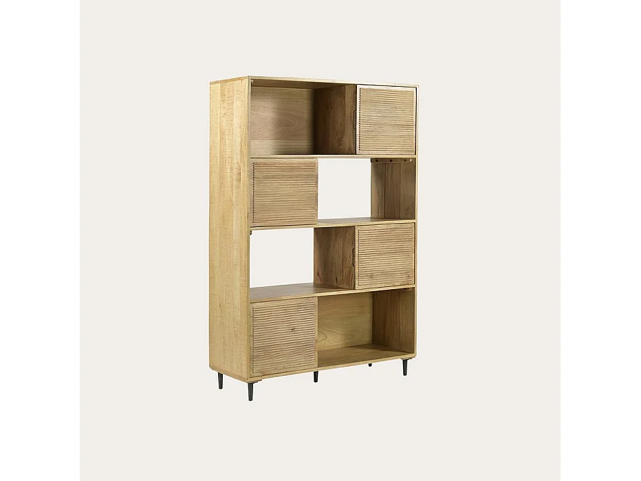 étagère en bois massif naturel 110x160