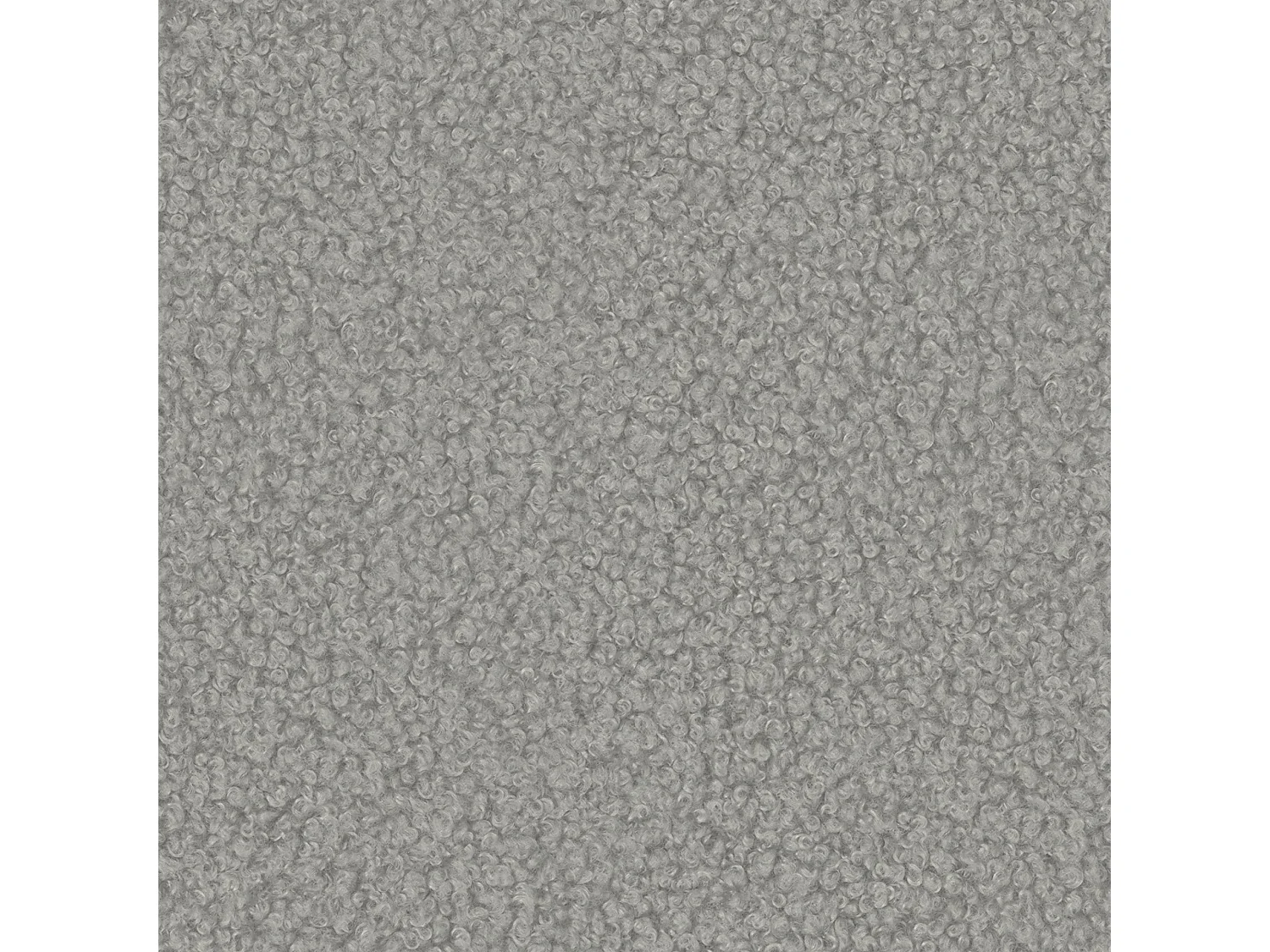 BESILIO Sypialnia łóżko slim 140x200 Lexy - stelaż metalowy, pojemnik na pościel, slim łóżko, tkanina boucle - Jasnoszary