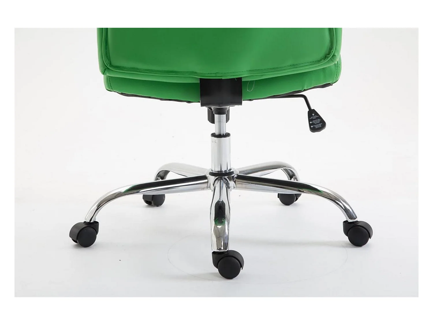 Chaise de bureau - Similicuir & Noir - Vert - XL Vaud