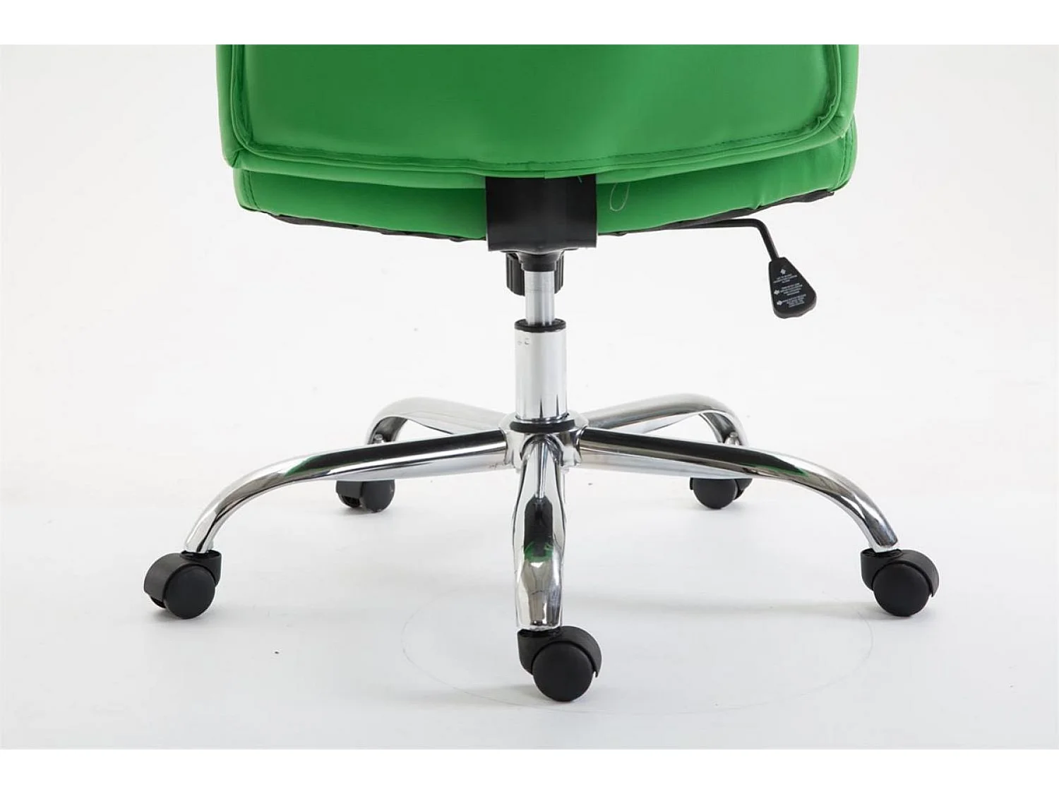 Chaise de bureau - Similicuir & Noir - Vert - XL Vaud