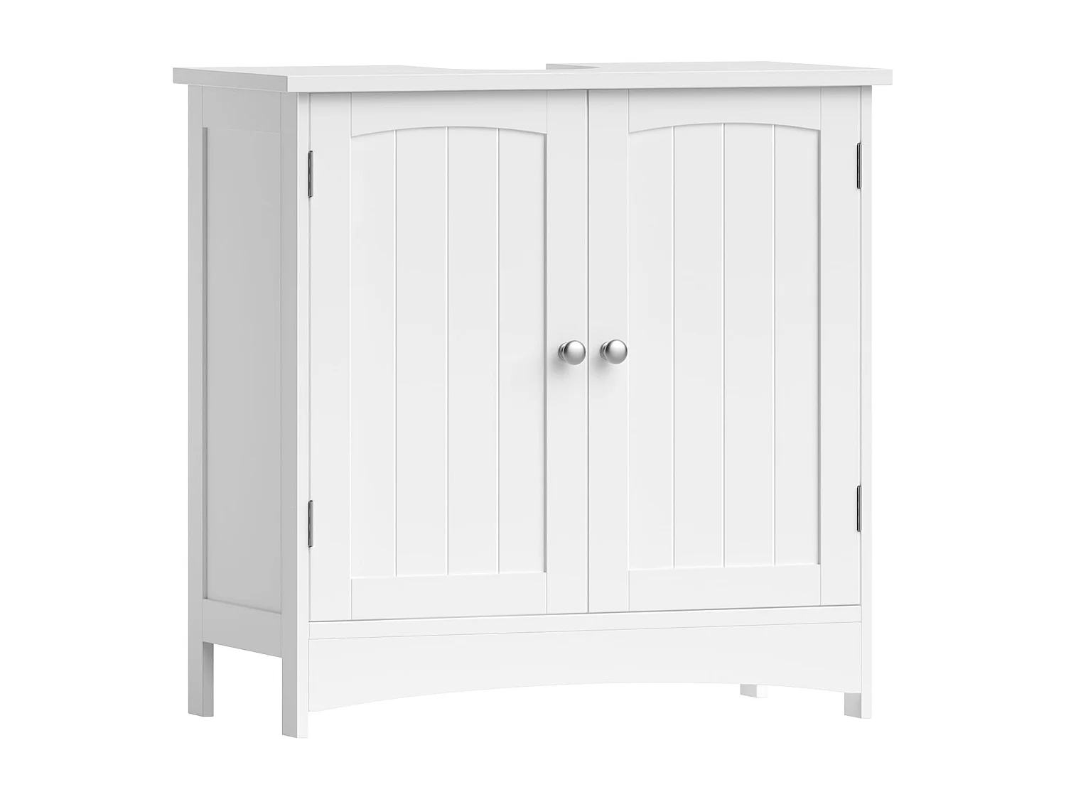 Meuble de salle de bain sous-vasque Valora | Blanc | Compact | Scandinave