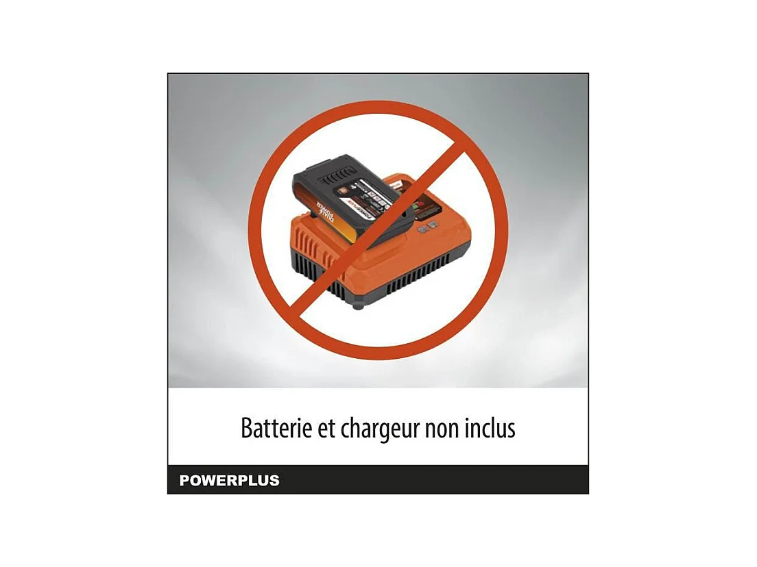Souffleur de Feuilles a batterie 40V Dual Power POWDPG7526 - moteur brushless - Livré sans batterie ni chargeur