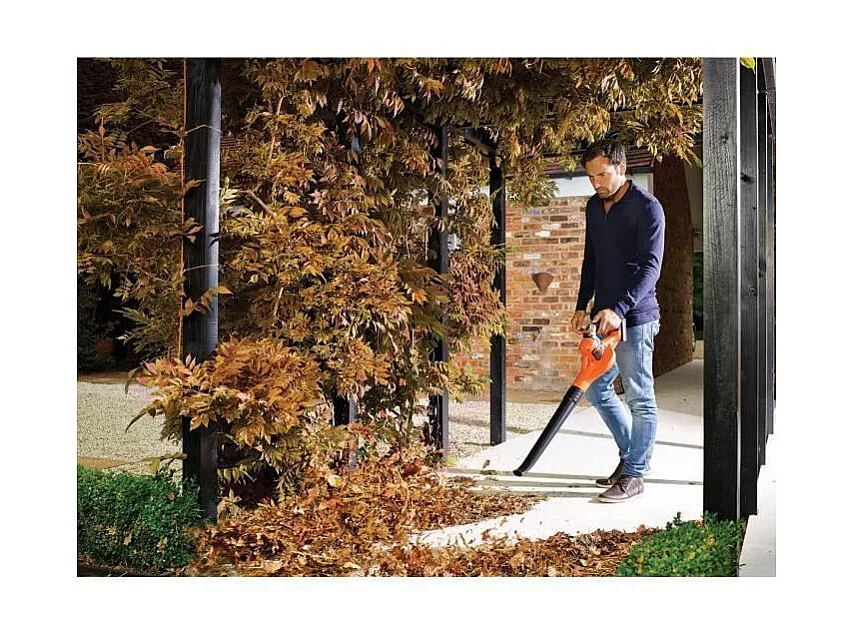 BLACK + DECKER Souffleur  18V - Sans Fil - Sans Batterie GWC1820PCB