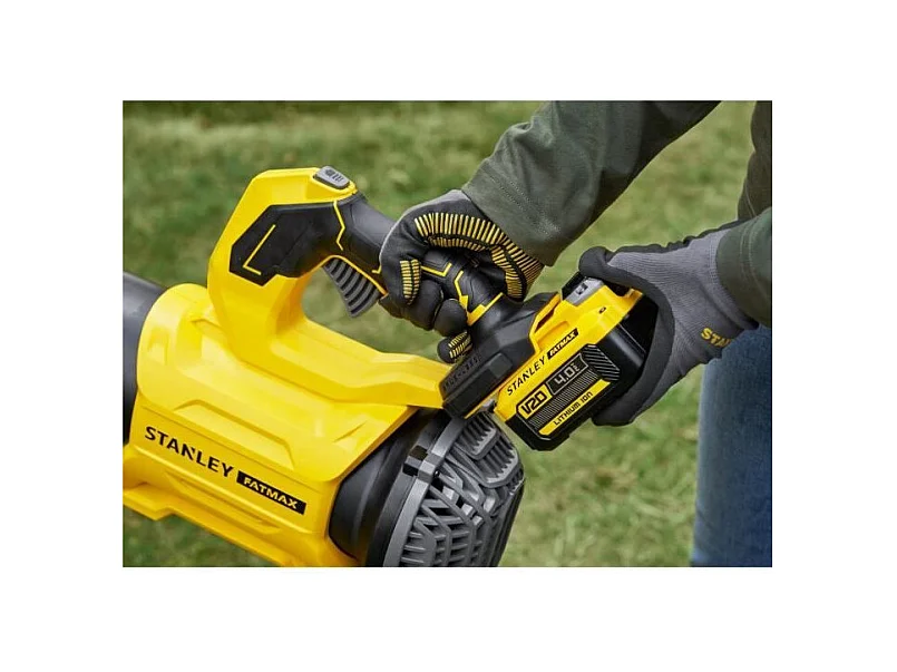 STANLEY FATMAX - SOUFFLEUR AXIAL 18V avec mode boost - Fourni avec un chargeur et une batterie 4AH