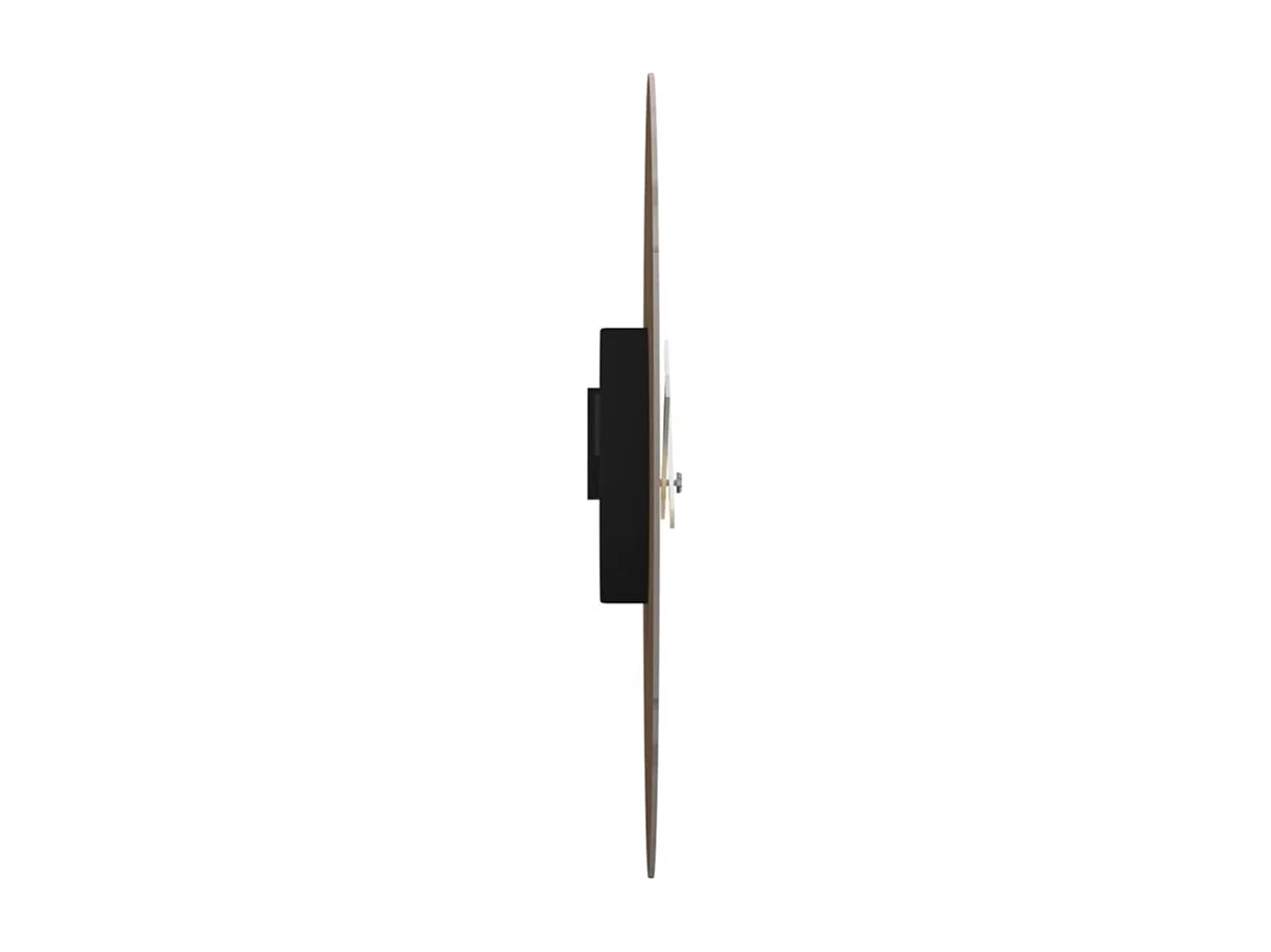 Reloj de pared Monet negro/amarillo Ø30 cm