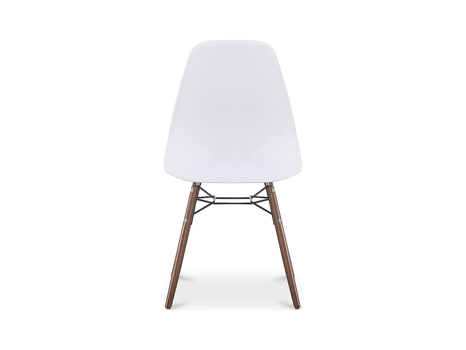 Chaises de Salle à Manger - Design Scandinave - Pieds en Bois Foncé - Skögur Mauve