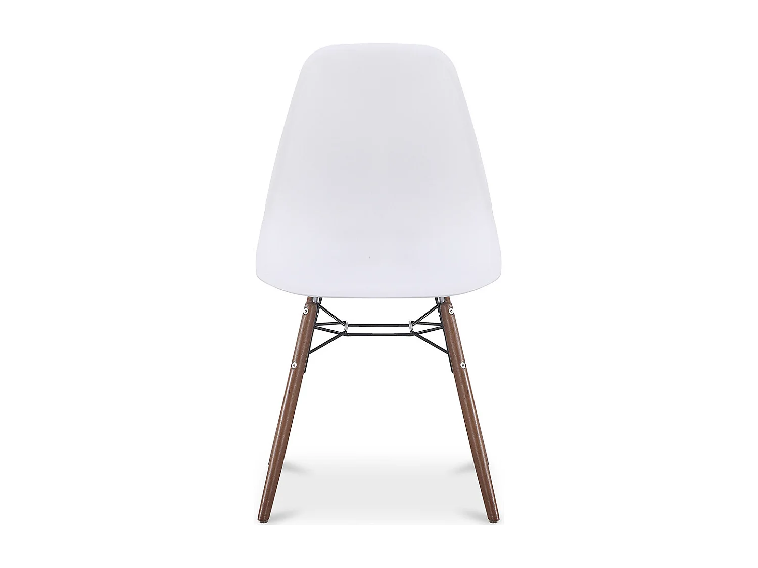 Chaises de Salle à Manger - Design Scandinave - Pieds en Bois Foncé - Skögur Mauve