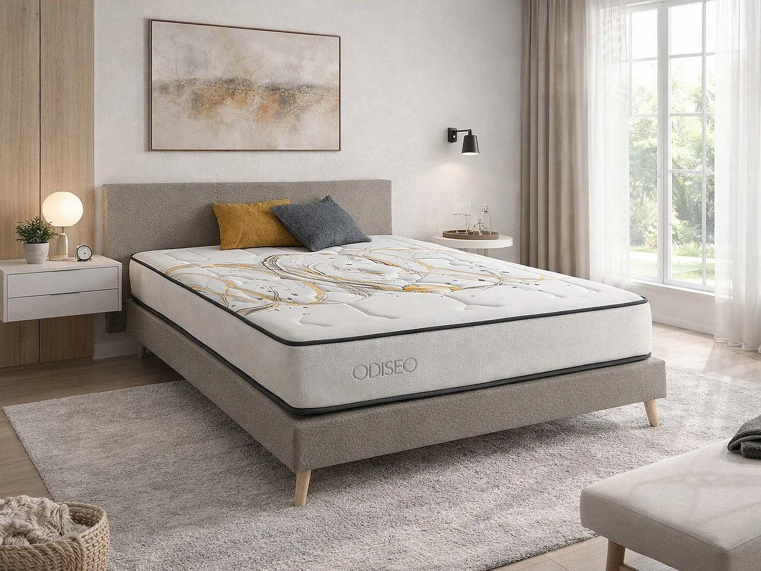 Matelas ressorts ensachés DREAMDI ODISEO SPRING 150x190 cm
