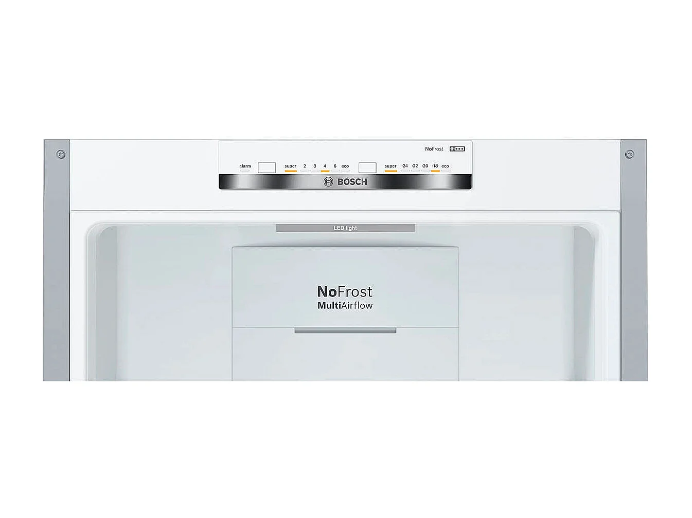 Frigorífico combi Bosch KGN36VLEA No Frost 326L tecnología Inverter E inox 186 cm