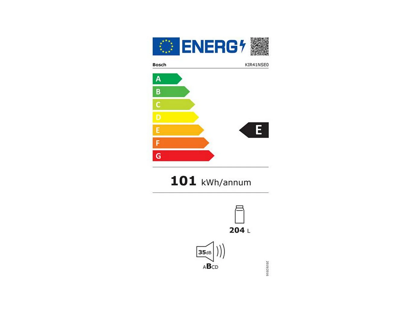 Réfrigérateurs 1 porte BOSCH, KIR41NSE0