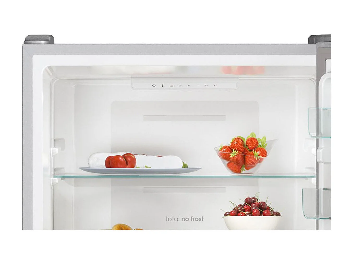 Frigorífico combi Candy Fresco CCE3T618FS No Frost 342L WiFi F inox 185 cm