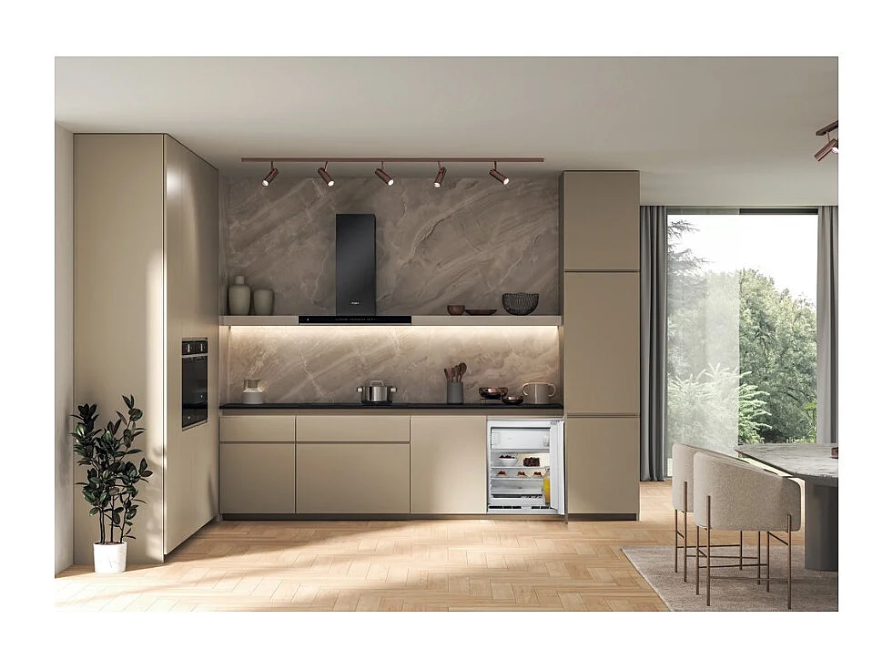 Whirlpool WBUF011 Frigorifero monoporta Da incasso 126 L E Grigio