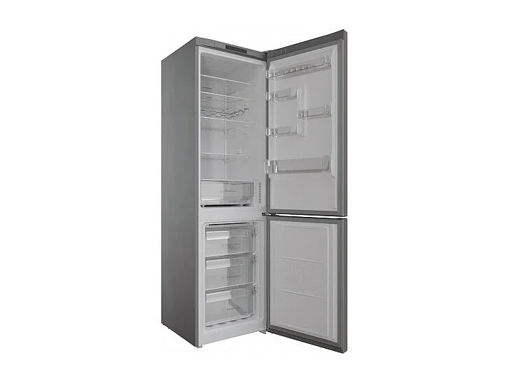 Frigorifero Indesit INFC9 TI22X con Congelatore Libera Installazione E Acciaio Inossidabile