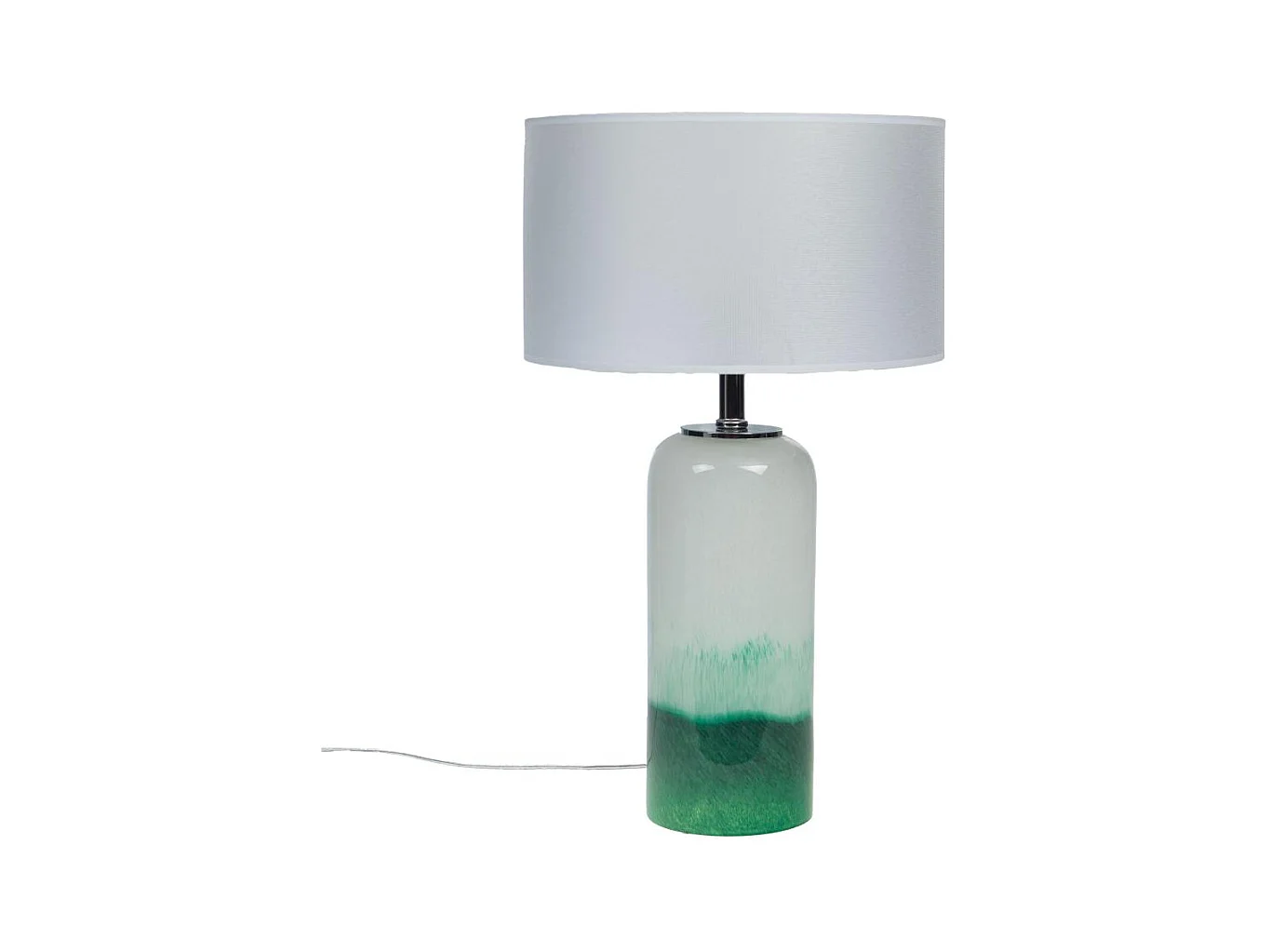 Lampe Amazonia abat jour nacré