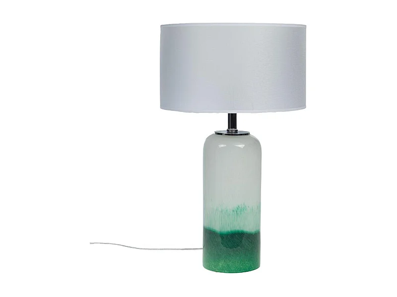 Lampe Amazonia abat jour nacré