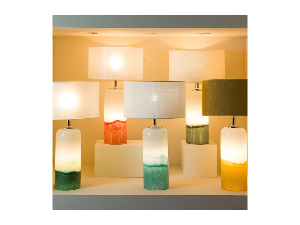 Lampe Malaga abat jour bouclette