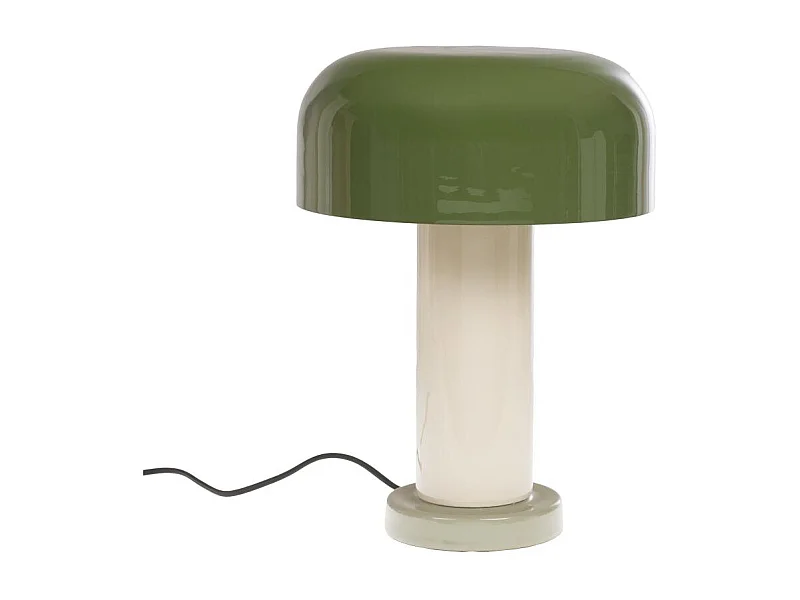 Lampe Janice verte en fer