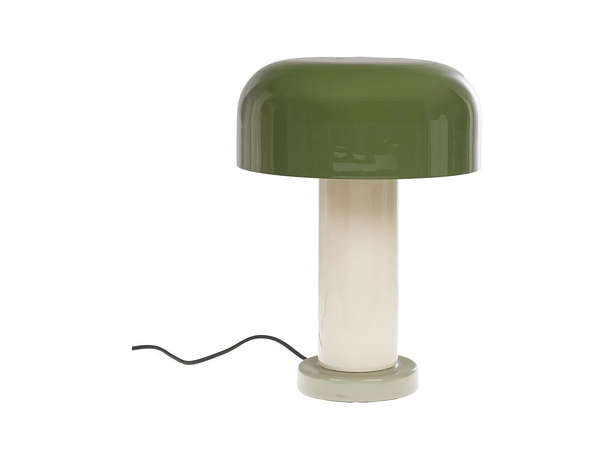 Lampe Janice verte en fer