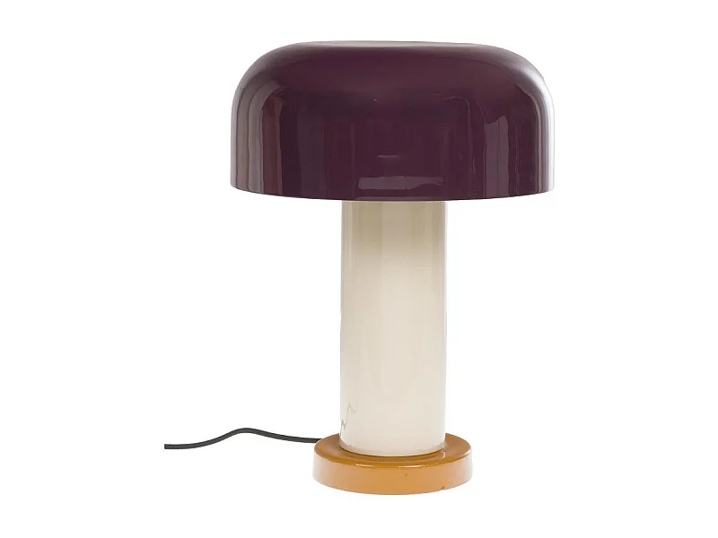 Lampe Janice violette en fer