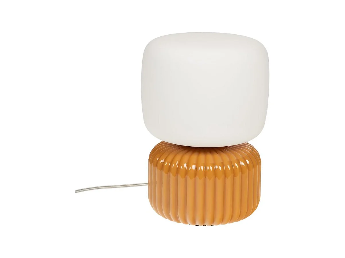Lampe chevet Ninon moutarde