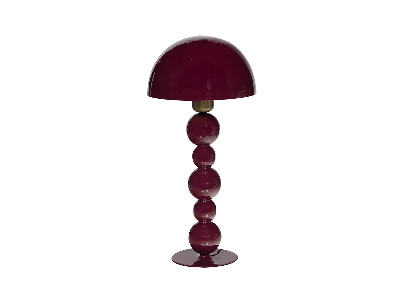 Lampe bordeaux Jalsa 43 cm