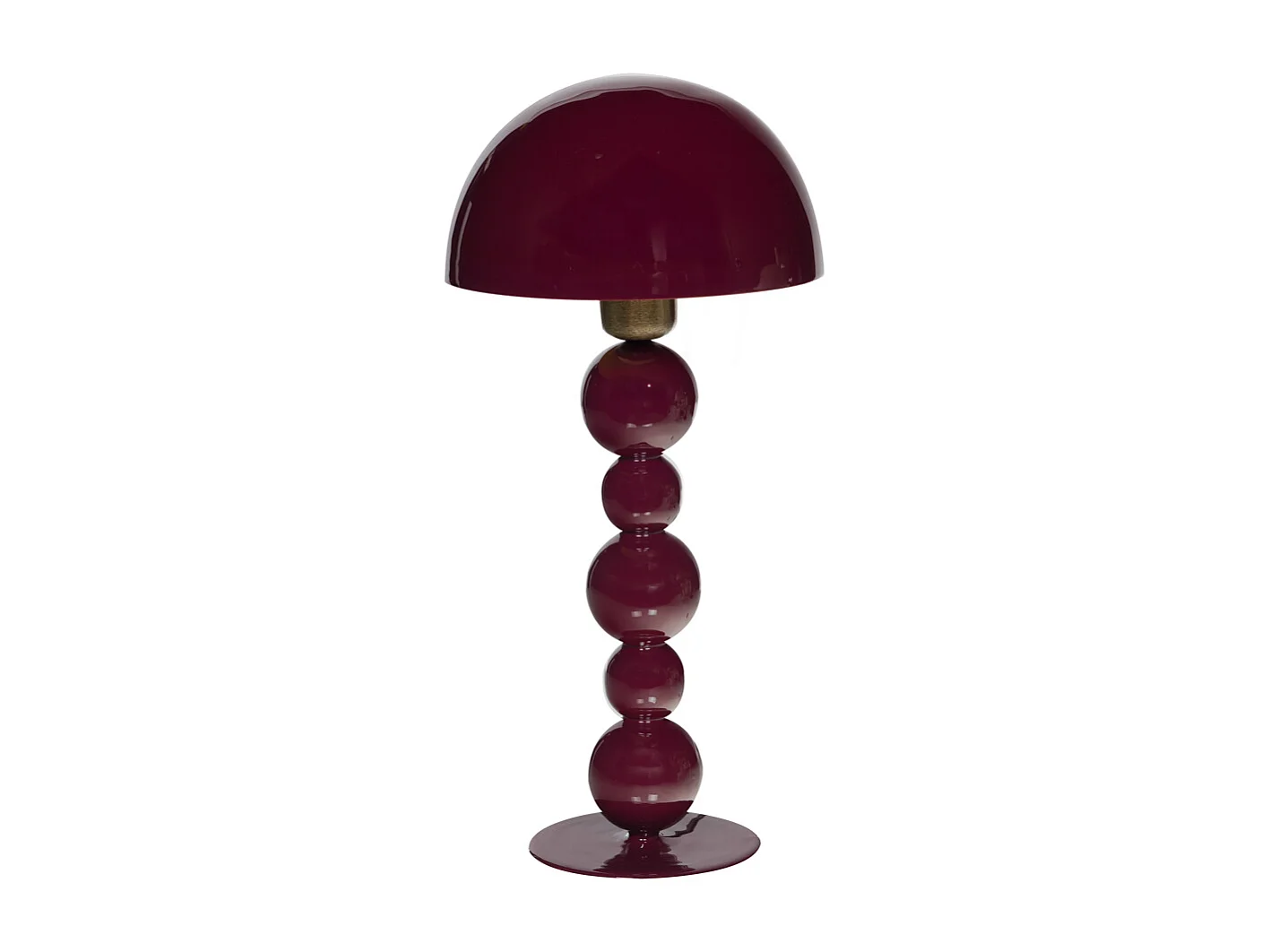 Lampe bordeaux Jalsa 43 cm