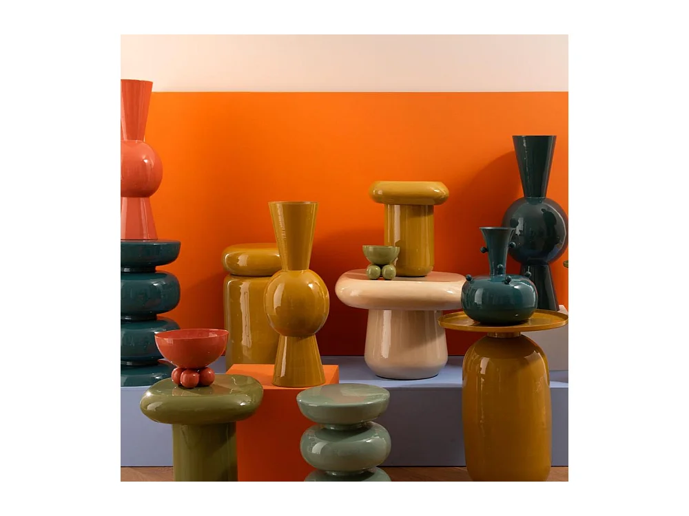 Bout de canapé Elven moutarde