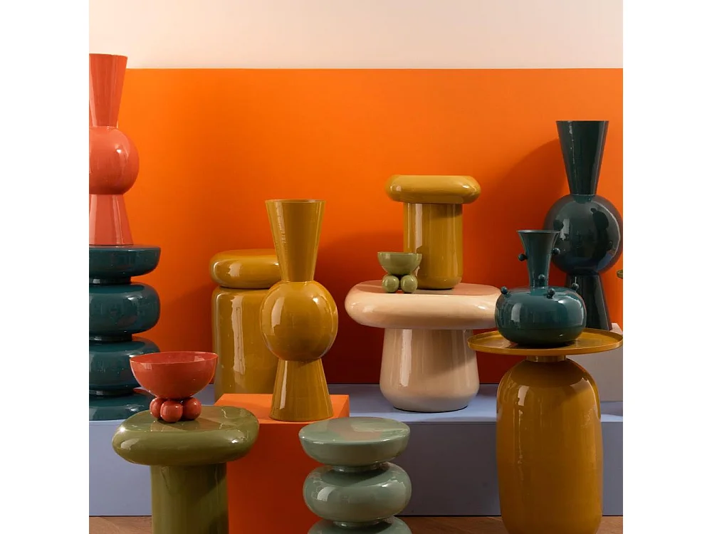 Bout de canapé Elven moutarde