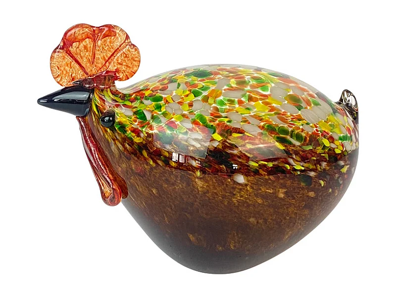 Poule Pluma marron sulfure