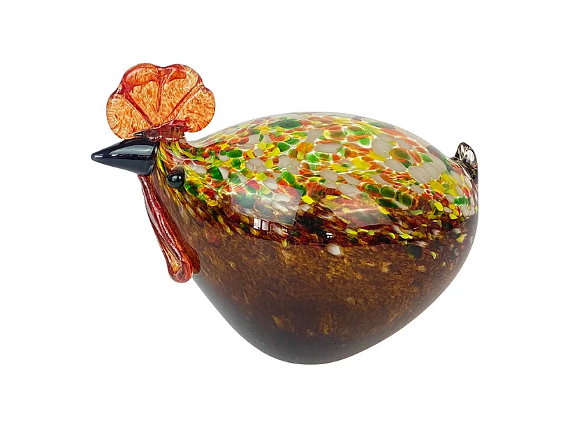 Poule Pluma marron sulfure