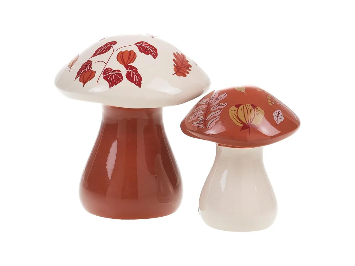 Set de 2 champignons Rosalie