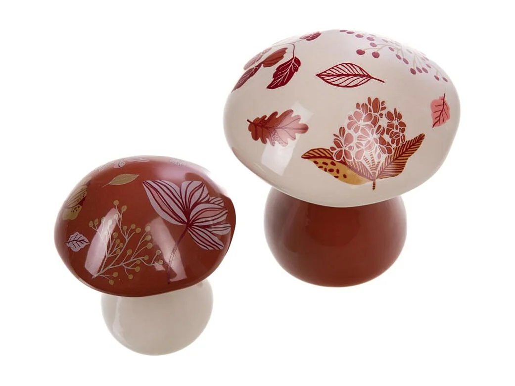 Set de 2 champignons Rosalie