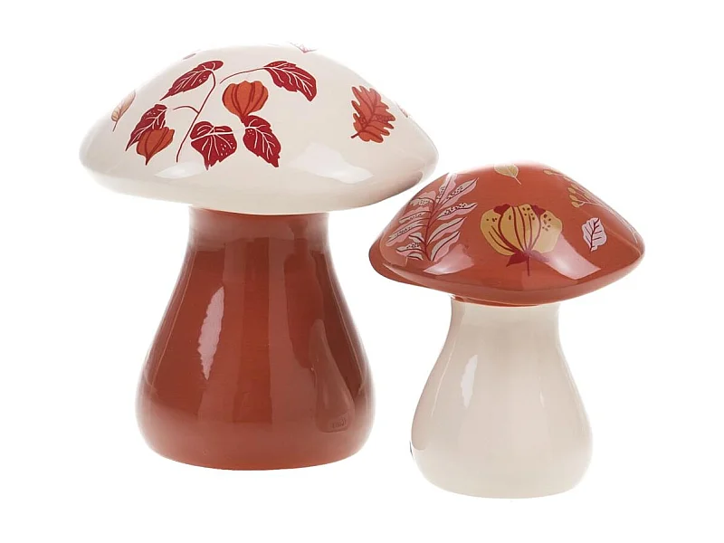 Set de 2 champignons Rosalie