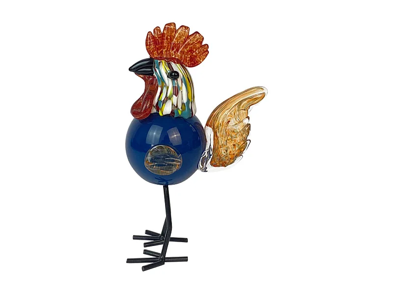 Coq bleu Galli 23 cm