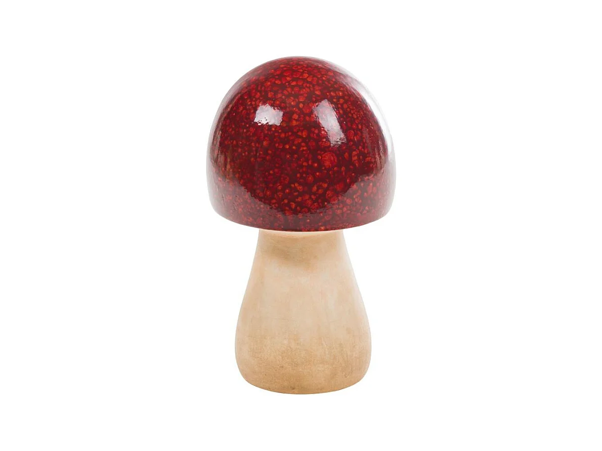Champignon Terracotta rouge 17 cm