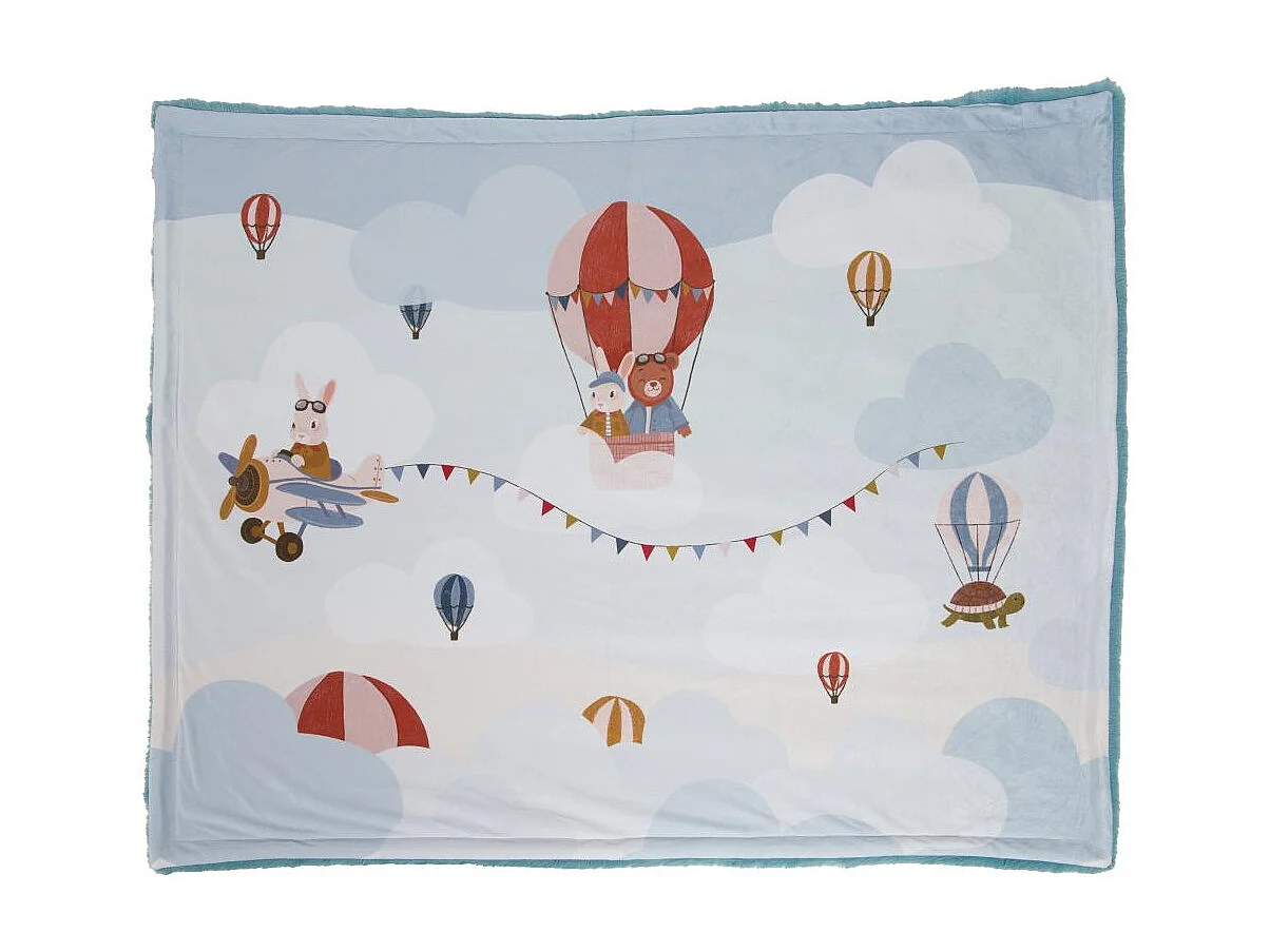 Plaid Montgolfière 100x75 cm