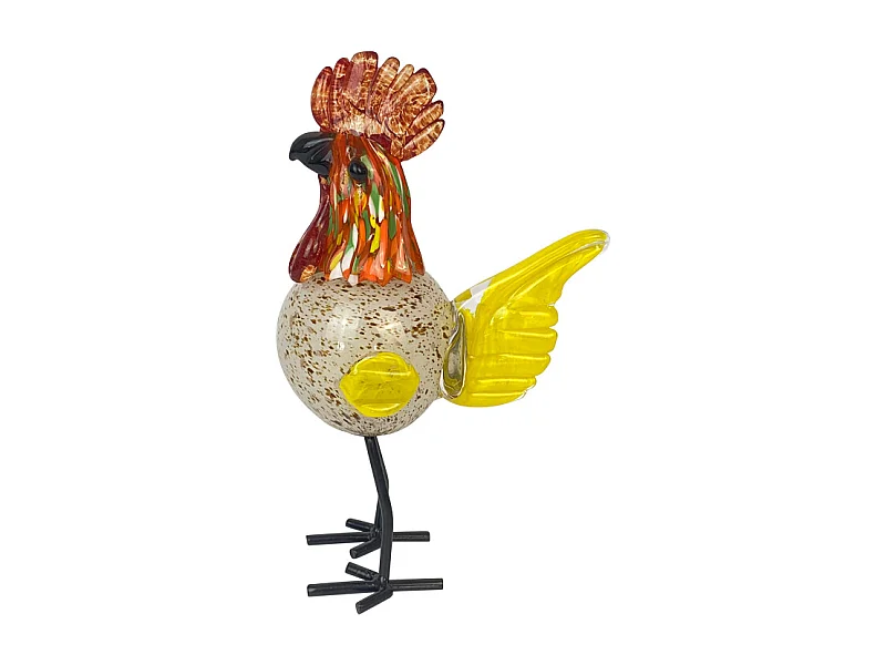 Coq orange Galli 28 cm