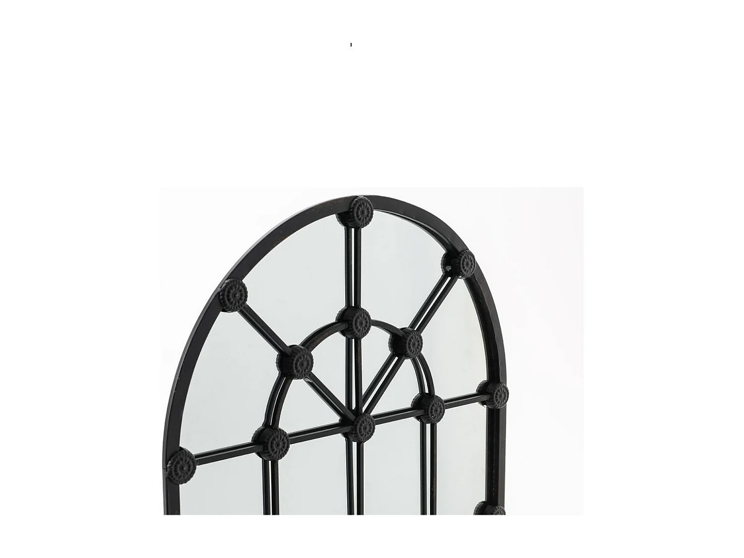 Miroir Grande Demeure noir 140 cm