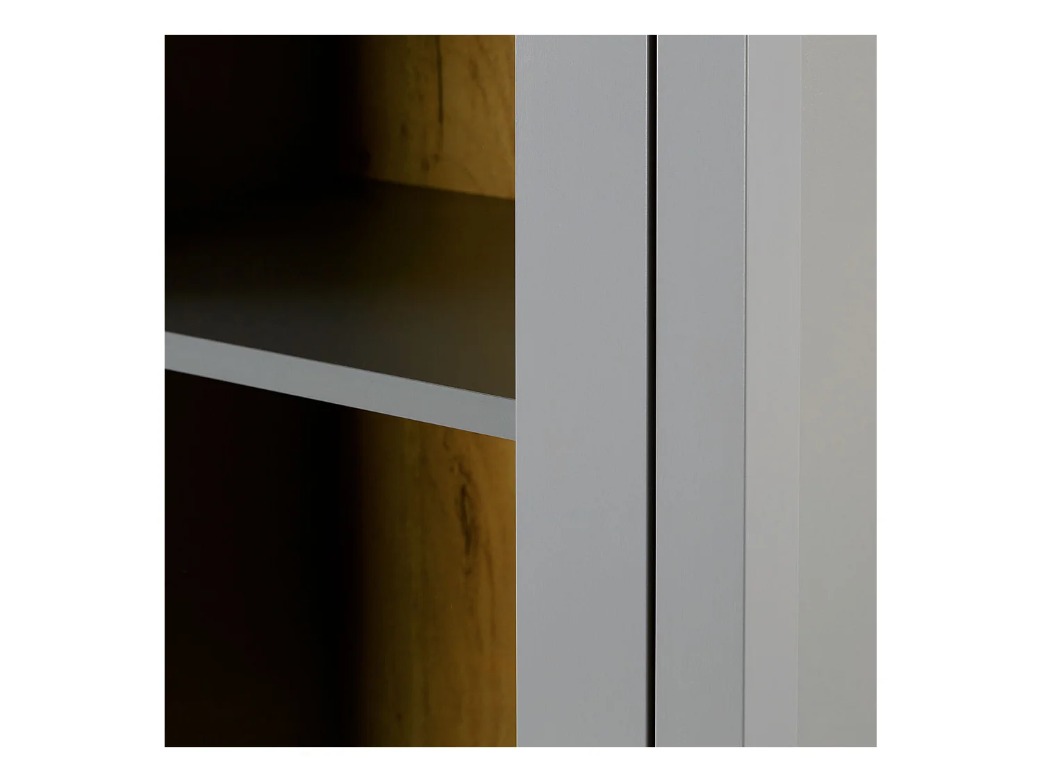 Armoire 55x200x38 cm gris