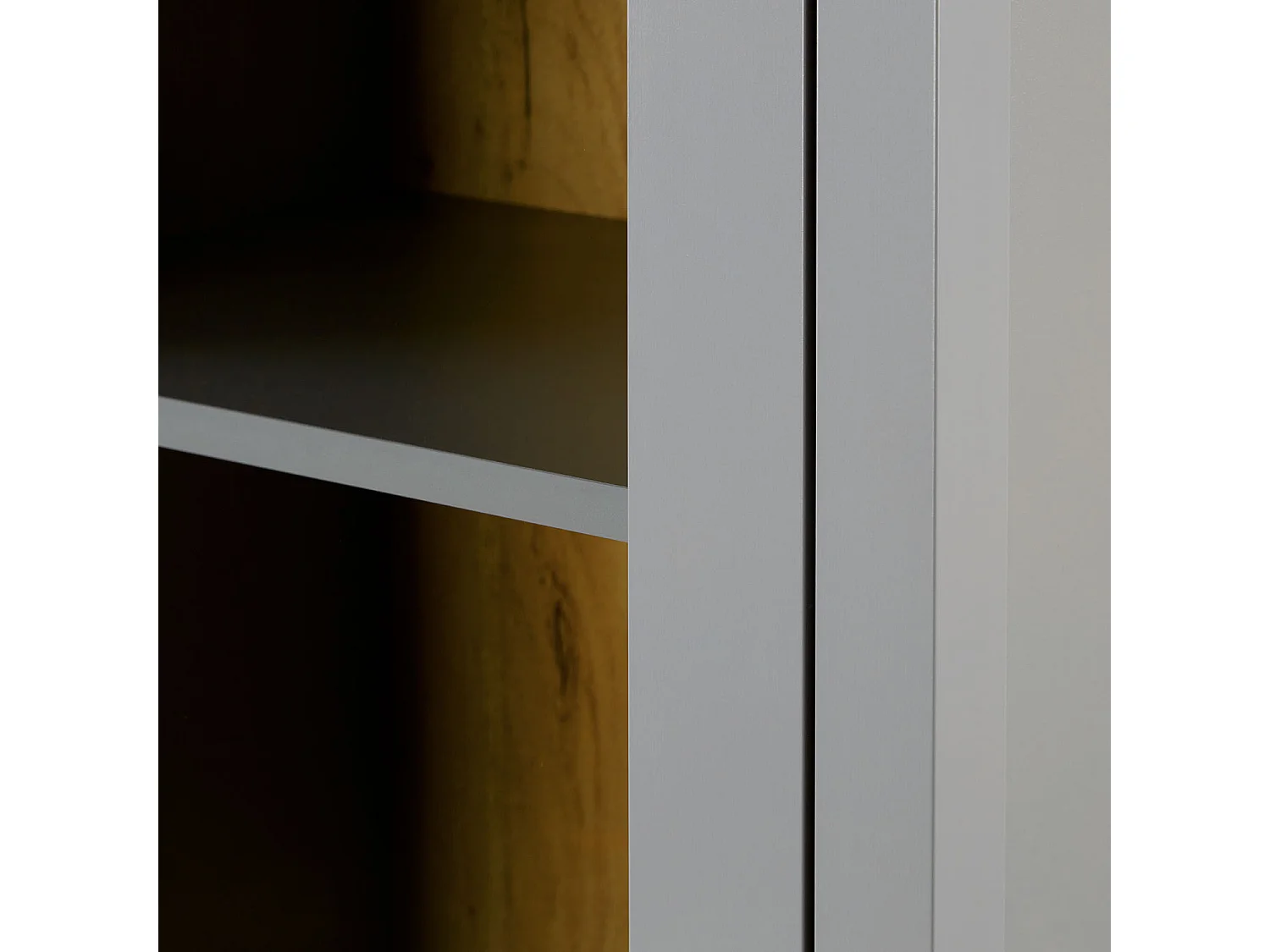 Armoire 55x200x38 cm gris