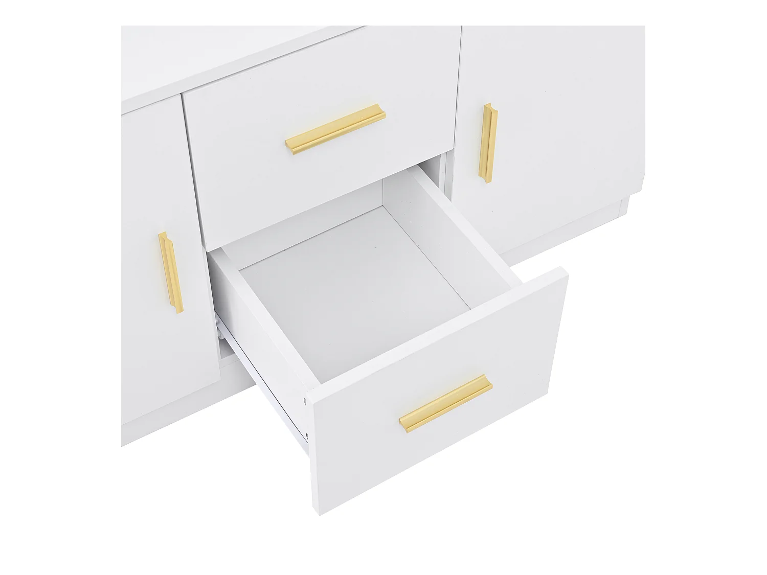 Ensemble vestiaire d'entrée 90x40x180cm - avec meuble à chaussures et miroir - 2 tiroirs et 2 portes - avec étagères - Blanc