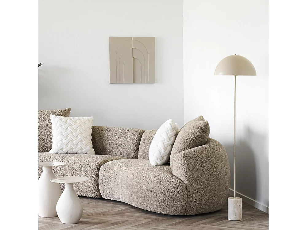 Olea Stehlampe beige.