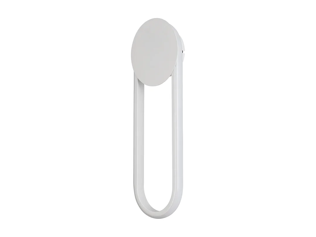 NETTLIFE Applique murale LED d'intérieur - Lampe d'escalier 12W 41cm Lampe de couloir blanche Design moderne 3000K